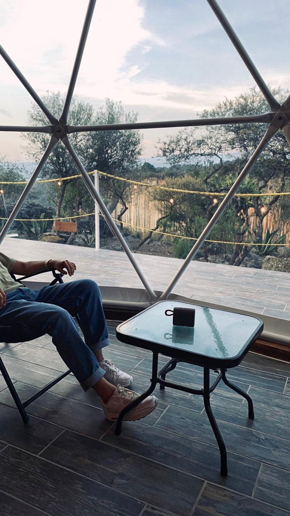 Hotel El Gato Glamping Con Vista A Prismas Basalticos Huasca de Ocampo Exterior foto