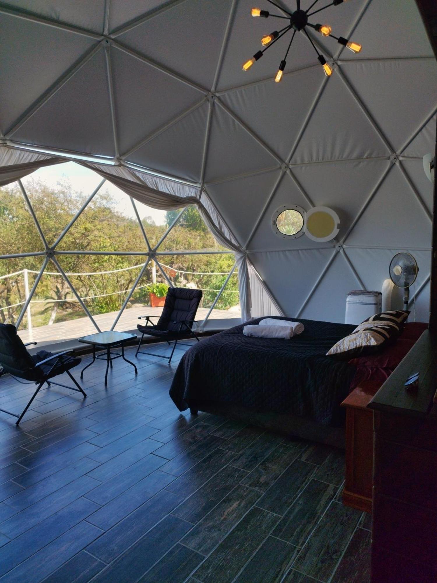 Hotel El Gato Glamping Con Vista A Prismas Basalticos Huasca de Ocampo Exterior foto