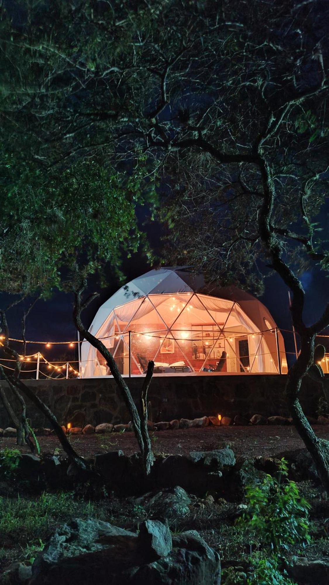 Hotel El Gato Glamping Con Vista A Prismas Basalticos Huasca de Ocampo Exterior foto