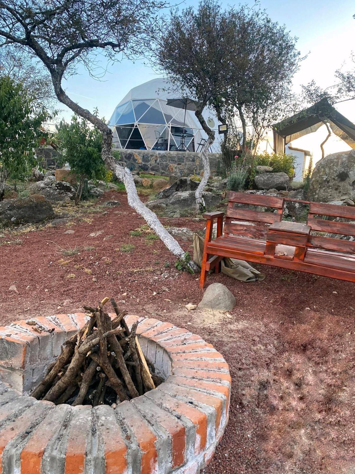 Hotel El Gato Glamping Con Vista A Prismas Basalticos Huasca de Ocampo Exterior foto