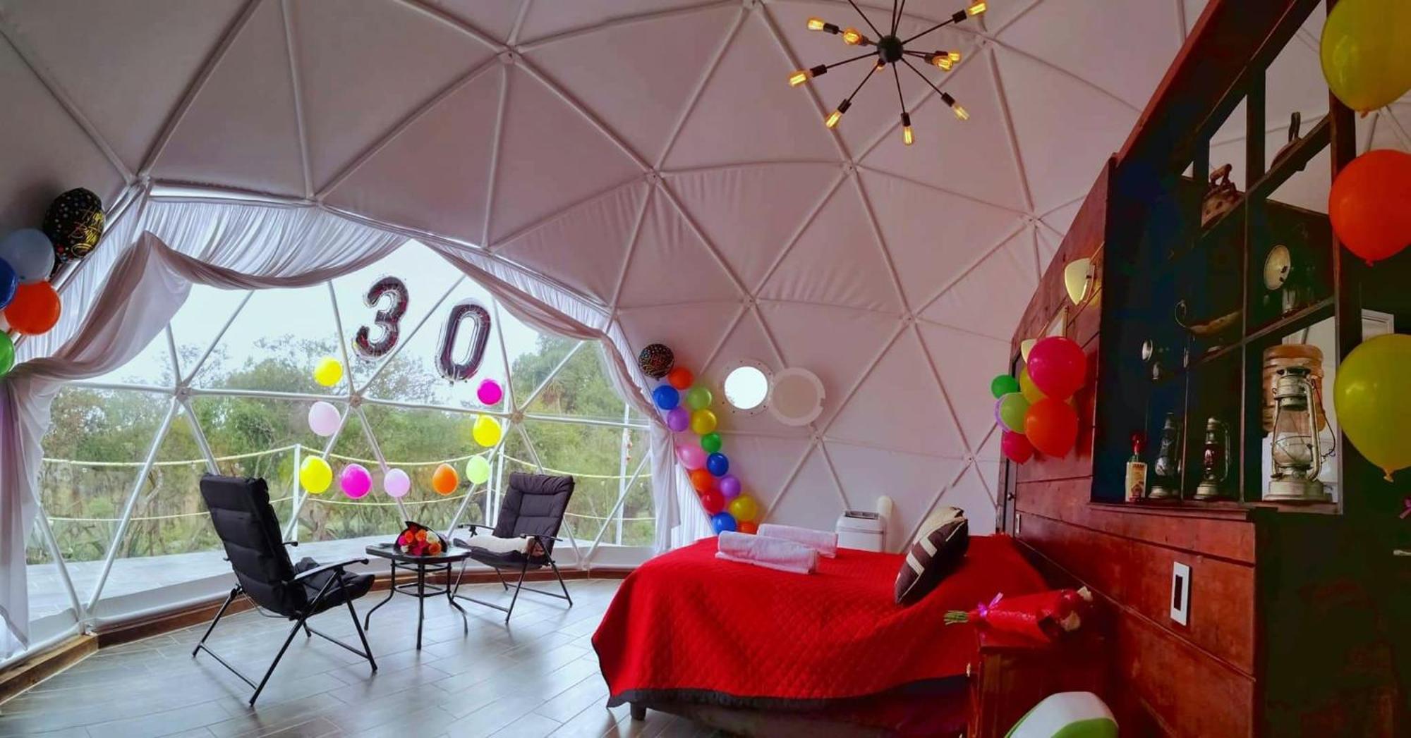 Hotel El Gato Glamping Con Vista A Prismas Basalticos Huasca de Ocampo Exterior foto